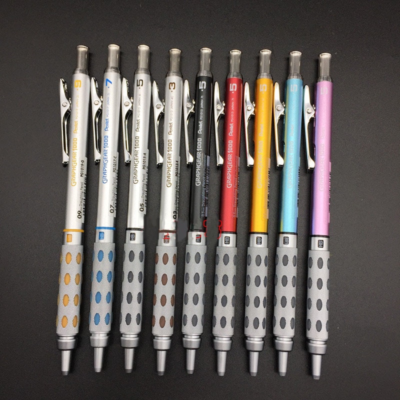 Ϻ Pentel GRAPHGEAR   ݼ  0.3 0.5 0.7 0.9MM   ߽ ڵ  PG1013 1015 1017